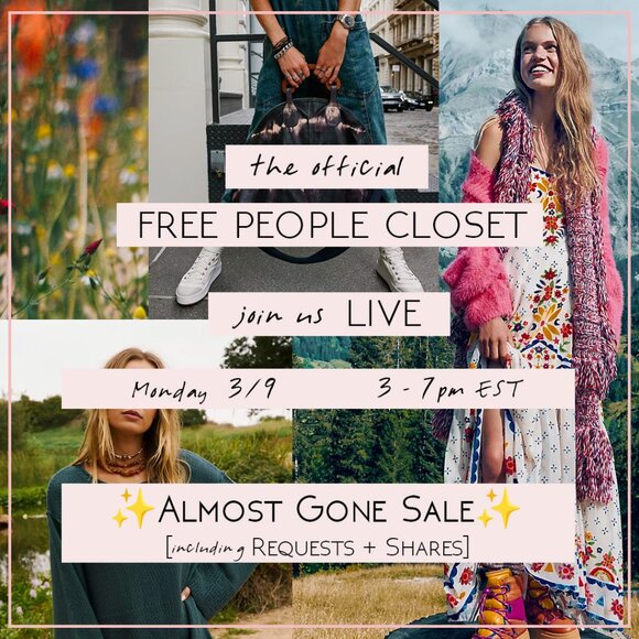 Free People Other - ❤LIKE❤ for POSH SHOW notifications!